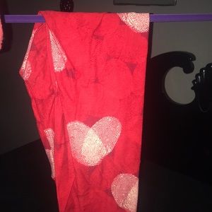 LulaRoe Heart Leggings